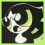 Four- of pixelated icons with green and black color scheme; bottom-right displays text "Buttercup" in light green on black background