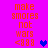 Pixelated text and heart symbols on a bright pink background with orange lettering.