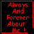 Four identical red pixelated text on black background with one showing a heart and another a star symbol