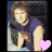 Animated contact sheet showing three frames of a person in a purple shirt with heart symbols changing between pink and white.