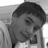 A four-quadrant image with a grayscale photo of a person in the top-left, pink pixelated text on black backgrounds in the top-right and bottom-left, and a solid gray square in the bottom-right.