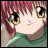 A 48x48 pixel buddy icon featuring a close-up of an anime-style character with pink hair and large brown eyes on the left, paired with stylized text reading "Anime IM" and "COM" on a black background to the right.