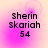 Four identical display text over a pink and yellow gradient background with faint circular patterns