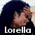 Four- of Michael Jackson images with text overlays: 'Lorella' top-left, 'Loves' top-right, 'Michael Jackson' bottom