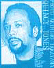 A blue-toned animated sequence showing a person's face in various states of blurring and clarity