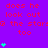 Purple background with repeated red text and green star icons in vertical