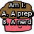 Pixelated cupcake icon with brown top and pink base, displaying text options 'Am I: A. A prep B. A nerd C. a jock D. an emo' alongside 'I don't know, you tell me!' and 'NOT!'