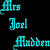 Pixelated cyan text on black background with musical note accents, appearing as a static single-frame image.
