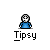 Pixelated character in blue shirt with soccer ball head, multiple poses including standing, arm raised, and lying down, with text bubbles reading "I SWEAR TO", "DRUNK I'M", and "NOT GOD!".