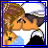 A 2x2 contact sheet of four animated frames showing a cartoon couple kissing and text elements on blue backgrounds.