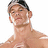 Pixelated image of a shirtless man with a cap, surrounded by green pixelated text reading 'JOHN CENA IS SOOOO HOOOTTT' and 'I LOVE JOHN CENA'.
