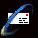 Animated sequence showing a white document icon with red corner and three horizontal lines, rotating around a blue-and-yellow planet against black background.