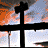 A 4-frame animated contact sheet showing a pixelated sky scene with orange and blue clouds, transitioning to white clouds over water, next to "Coolbuddy.com" text on black background.