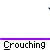 Animated sequence of a black-and-white tiger paw print icon with purple water splash effect on the rightmost frame, displayed under labeled