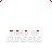 Animated pixel art icon showing a V-shaped symbol with color transitions and text 'TIRED OF sunsets' in varying styles.