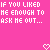 Pixelated text on a solid pink background with two white heart symbols, presenting a romantic question about asking someone out and kissing in front of friends.