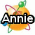 Animated icon shows a planet with rings and a green satellite, with text changing from 'Annie loves' to 'Scplus' over time.