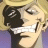 Pixelated anime-style character face with exaggerated grin next to black background text "Anime IM" and stylized "cOM" logo on right side of contact sheet.