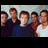 Static 48x48 pixel icon showing five stylized figures in a horizontal row with blurred faces and varied clothing colors against a light gradient background.