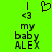 Pixelated green background with black text and symbols arranged vertically, showing two states of an animated icon.