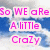 Two side-by-side text with pixelated fonts on a blue sky background; left in pink, right in red