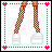Pixel art contact sheet of a nurse-themed animated icon showing six sequential frames with character poses, red cross symbols, and text.