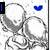 A static image shows a stylized phone with two circular faces above it and the name Amanda below, next to a blue with Love text and bubble graphics