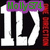 Pixelated icon with large white and black stylized letters, green text on purple banner, and red vertical text on right side.