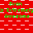Red background with white checkered pattern and green text reading 'Evan' above 'Extremely Awesome' repeated across the image.