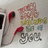 A pixelated image shows a red and black object with text reading "I love you" in red pixelated letters on a black background.