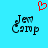 A pixelated image with a bright cyan background, featuring two identical text-based icons and a red heart symbol above them.
