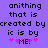 Pixelated text on purple background with pink stars and 'ME!' in black, two identical frames side-by-side.