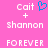 Pixelated text and a blue heart symbol on a pink background, with two identical versions side-by-side.
