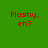 Four display red pixelated text 'Flashy, eh?' on green, purple, and two gray backgrounds