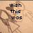 Pixelated image of two figures holding hands with a heart symbol, text reading 'wish this was ME and you.. <33..' across four