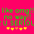 Green pixelated text on bright pink background with yellow and orange star-like symbols below.
