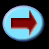 Two circular light blue icons with red and blue right-pointing arrows on black background.