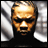 Pixelated buddy icon featuring a man with sunglasses and a black shirt on the left, next to stylized text reading "XZIBIT" above "MAN VS MACHINE" on a black background.
