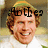 Pixelated image of a smiling person with light brown hair wearing a white shirt, overlaid with black text reading 'Act I' across the forehead.