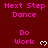 A static digital image with a dark red background displays repeated text and heart symbols in bright pink and white.