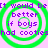 Green concentric circles on a light purple background with pixelated text reading "It would belt better if boys had cootieshad cooties" in purple.