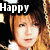 A four- of a person with light brown hair wearing a white top and gold chain, with text overlays reading Happy, Birthday, Otanjioubi, and Nao-san!