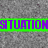 Static image with gray textured background displaying green text on purple bars and two distinct cartoon-style icons.