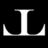 Three white stylized 'JL' letterforms on black background with one gray square, each frame showing identical static composition.