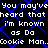 Static digital image with white text on black background featuring repeated phrases and blue diamond-shaped patterns.