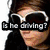 A four- shows a person in different actions with overlaid text: driving, eating, singing. The have black borders and white backgrounds