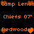 Pixelated orange text and heart symbols on black background, alternating between two states with heart symbols in different positions.