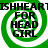 Green and white spiral design with black text reading "FOR HEAD GIRL" and "ISHHEART" repeated across the image.