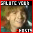 six identical pixelated images showing a person with light brown hair and a green-and-red striped shirt, each bordered by red lines with text above and below