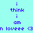 Pixelated text 'i think i am in loveee <3n loveee <3' on light cyan background with green highlight changes across frames.